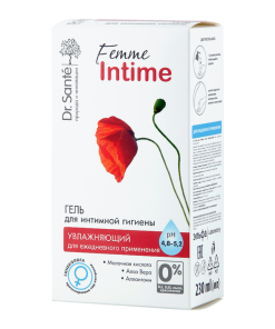 DR. SANTE FEMME INTIME Želeja intīmai higiēnai Mitrinoša, 230 ml