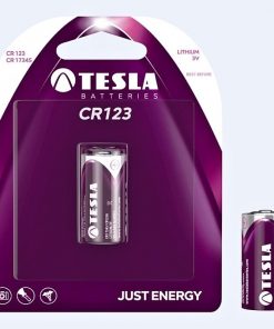 TESLA Baterijas CR 123 (CR 17345/BLISTER FOIL 1 gab..)