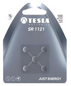 TESLA Baterijas SR 1121 (SR 55/ BLISTER FOIL 5 gab.)