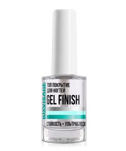 LUXVISAGE Nagu virskārtas laka Gel Finish Noturība un mirdzums, 9 g