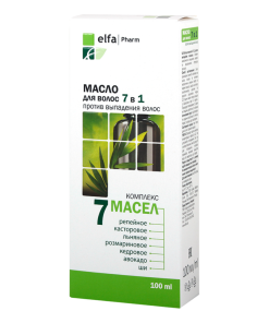 ELFA PHARM Eļļa matiem 7 & 1, 7 eļļas 100 ml