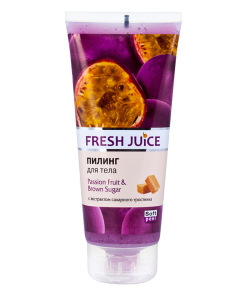 FRESH JUICE Pīlings ķermenim Marakuja un brūnais cukurs, 200 ml