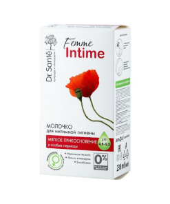 DR. SANTE FEMME INTIME Pieniņš intīmai higiēnai Maigs pieskāriens, 230 ml