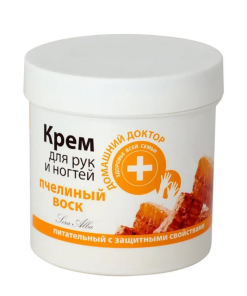 DOMAŠŅIJ DOKTOR Krēms rokām un nagiem bišu vasks, 250 ml