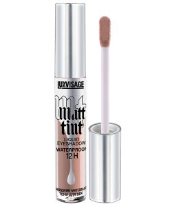 LUXVISAGE Šķidrās matētas acu ēnas Matt Tint Waterproof 12H, 104 tonis, 3 g