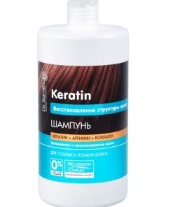 DR.SANTE Keratin Šampūns blāviem un trausliem matiem, 1 l