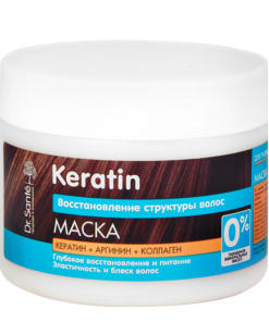 DR.SANTE Keratin Maska blāviem un lūstošiem matiem, 300 ml