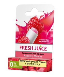 FRESH JUICE Higiēniskā lūpu krāsa Raspberry, 3,6 g