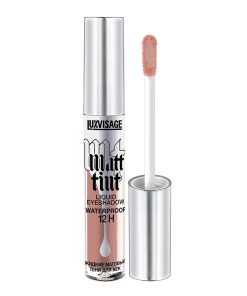 LUXVISAGE Šķidrās matētas acu ēnas Matt Tint Waterproof 12H, 107 tonis, 3 g