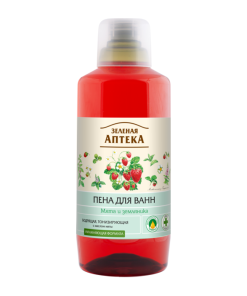 GREEN PHARMACY Vannas putas Piparmētra un meža zemene, 1 l
