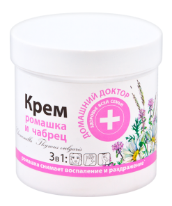 DOMAŠŅIJ DOKTOR Sejas krēms kumelīte un timiāns, 250ml