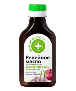 DOMAŠNIJ DOKTOR Varnalėšų aliejus plaukų stiprinimui, 100 ml