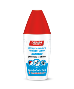 DERMA INTENSIVE+ Losjons pret odiem un ērcēm visai ģimenei ar Alveju, 100 ml