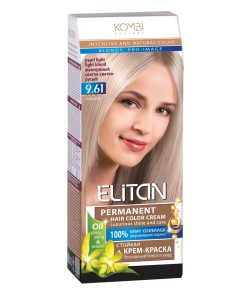 ELITAN Permanent Hair Color Cream Matu krēmkrāsa 9.61 Pērļu gaiši gaiši brūns, 50/50/30 ml