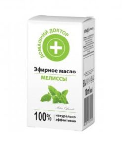 ДОМАШНИЙ ДОКТОР Эфирное масло Мелисы, 10мл
