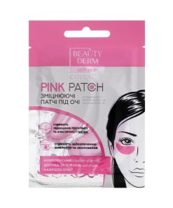 BEAUTYDERM Розовые коллагеновые патчи, 2 шт., 2*4 г