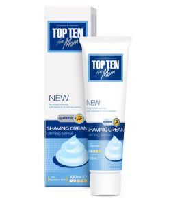 TOP TEN Dynamic Крем для бритья, 100 мл