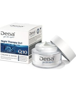 DeBa Q10 Sejas nakts krēms & maska, 50 ml