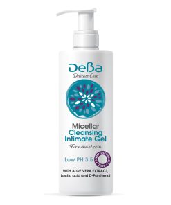 DeBa Micelāra attīroša intīma mazgāšanas želeja, 200 ml