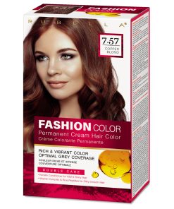 RUBELLA FASHION COLOR Крем-краска Медный русый 7.57, 50/50/15 мл
