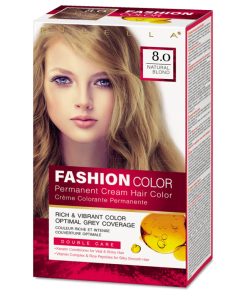 RUBELLA FASHION COLOR Крем-краска Натуральный русый 8.0, 50/50/15 мл