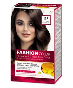 RUBELLA FASHION COLOR Крем-краска Тёмный шоколад 3.0, 50/50/15 мл