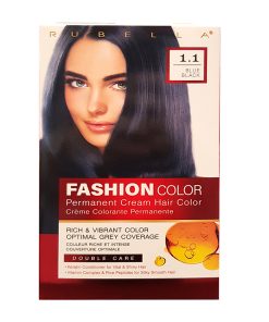 RUBELLA FASHION COLOR Крем-краска Сине-чёрный 1.1, 50/50/15 мл