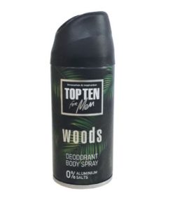 TOP TEN WOODS Ķermeņa dezodorants-sprejs, 150 ml