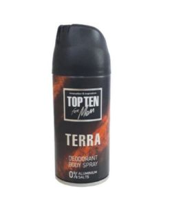 TOP TEN TERRA Ķermeņa dezodorants-sprejs, 150 ml