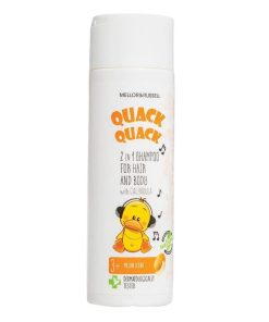 MELLOR & RUSSELL QUACK QUACK Šampūns 2 vienā matiem un ķermenim, 200 ml