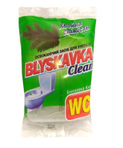 BLYSKAVKA CLEAN Tualetes bloks Skuju svaigums, 37 g