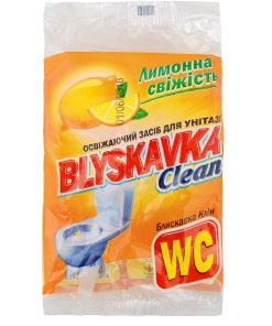 BLYSKAVKA CLEAN Tualetes bloks Citrona svaigums, 37 g