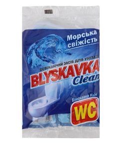 BLYSKAVKA CLEAN Tualetes bloks Jūras svaigums, 37 g