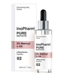 INOPHARM PURE ELEMENTS Сыворотка для лица с Matrixyl 3000 и гиалуроновой кислотой, 30 мл
