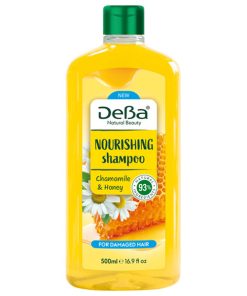 DeBa NATURAL BEAUTY Питательный шампунь с ромашкой и медом, 500 мл