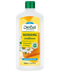 DeBa NATURAL BEAUTY Barojošs matu kondicionieris ar kumelīti un medu, 500 ml