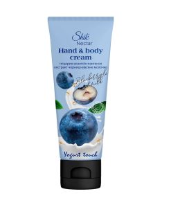 SHIK NECTAR Yogurt Touch Roku un ķermeņa krēms Melleņu ekstrakts un auzu piens, 75 ml