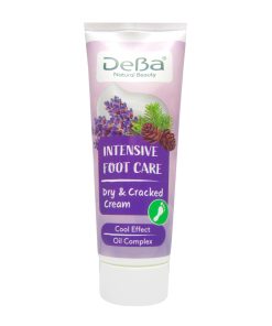 DeBa NATURAL BEAUTY Pēdu krēms ar urīnvielu, priedes un lavandas eļļām, 75 ml