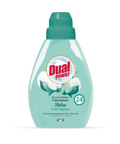 DUAL POWER Koncentrēts veļas mīkstinātājs Relax, 600 ml
