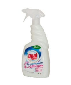 DUAL POWER Virsmu tīrīšanas sprejs-putas ar hloru, 750 ml