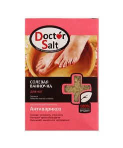 DOCTOR SALT Vanniņa kājām Vēnu varikozes profilakse,  100 g