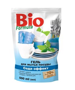BIO FORMULA Želeja trauku mazgāšanai Sodas efekts, 500 ml