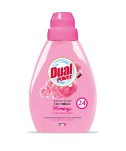 DUAL POWER Koncentrēts veļas mīkstinātājs Flamingo, 600 ml