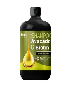 BIO NATURELL Šampūns visiem matu tipiem Avocado Oil & Biotin, 946 ml