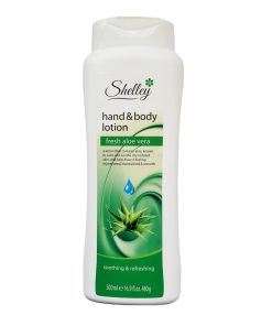 SHELLEY Roku un ķermeņa losjons Alvejas svaigums, 500 ml