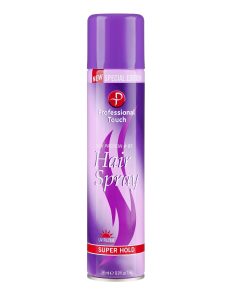 PROFESSIONAL TOUCH Matu laka Super fiksācija, 265 ml