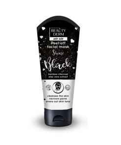 BEAUTYDERM Sejas maska-plēve Black, 75 ml