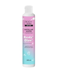 BEAUTYDERM Micelārais ūdens Ready?Glow!, 200 ml