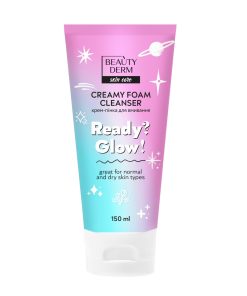BEAUTYDERM Attīrošās krēmputas Ready?Glow!, 150 ml