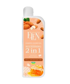 ELEN COSMETICS Barojošs šampūns-dušas želeja 2in1, 250 ml